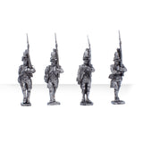 Soldiers of the Ancien Regime Marching Infantry x4